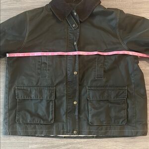 Zara waxed chore coat